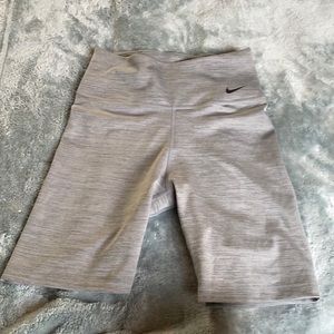 Nike grey biker shorts